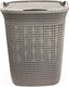 Миниатюра изображения товара Корзина для белья Эльфпласт Paola EP467 (37л, серо-коричневый)