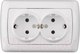 Миниатюра изображения товара Розетка Viko Carmen / 90561056 (белый)