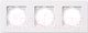 Миниатюра изображения товара Рамка для выключателей и розеток Gunsan Eqona 01409300-000143 (белый)
