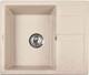 Миниатюра изображения товара Мойка кухонная ZORG Apollo 58 (песчаный берег)