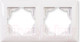 Миниатюра изображения товара Рамка для выключателей и розеток Gunsan Visage 01 28 11 00 000 141 (белый)