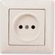 Миниатюра изображения товара Розетка Gunsan Visage 01 28 12 00 151 113 (кремовый)