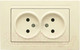 Миниатюра изображения товара Розетка Gunsan Moderna 01 29 12 00 100 149 (кремовый)