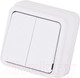 Миниатюра изображения товара Выключатель Gunsan Misya 01 05 11 00 100 103 (белый)