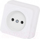 Миниатюра изображения товара Розетка Gunsan Misya 01 05 11 00 100 113 (белый)