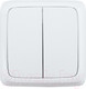 Миниатюра изображения товара Выключатель Hegel ВА10-153 (белый)