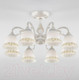 Миниатюра изображения товара Люстра Евросвет Campina 60107/8 (белый с золотом)