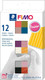 Миниатюра изображения товара Полимерная глина Fimo Soft Fashion Colours 8023 C12-5 (12x25г)