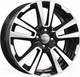 Литой диск K&K KC874 Kaptur 17x6.5" 5x114.3мм DIA 66.1мм ET 50мм Алмаз черный — фото 2