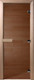 Миниатюра изображения товара Стеклянная дверь для бани/сауны Doorwood Теплый день 190x80 (бронза, коробка осина)