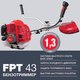 Миниатюра изображения товара Триммер бензиновый Fubag FPT 43 / 41046 (38710)