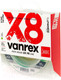 Миниатюра изображения товара Леска плетеная Lucky John Vanrex x8 Braid Fluo Green 125/012 / LJ4118-012