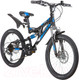 Миниатюра изображения товара Детский велосипед Novatrack Shark 20SS6D.SHARK.BK20