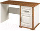 Миниатюра изображения товара Письменный стол Мебель-Неман Марсель МН-126-17 (кремовый/дуб кантри)