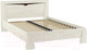 Миниатюра изображения товара Двуспальная кровать Олмеко Лючия 33.09-02 (бетон пайн белый)
