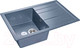 Миниатюра изображения товара Мойка кухонная GranFest Quadro GF-Q780L (графит)