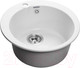 Миниатюра изображения товара Мойка кухонная GranFest Rondo GF-R480 (иней)