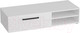 Миниатюра изображения товара Тумба Мебельград Кёльн 1220 низкая (белый аляска/белый глянец)