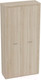 Миниатюра изображения товара Шкаф Мебельград Элана 2-х дверный 101x41x208.5 (дуб сонома)
