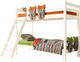 Миниатюра изображения товара Двухъярусная кровать Мебельград Соня вариант 10 (массив сосны белый)