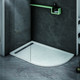 Миниатюра изображения товара Экран для душевого поддона Cezares TRAY-AS-RH-120/90-100-SCR-L