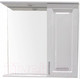Миниатюра изображения товара Шкаф с зеркалом для ванной Garda Alba-3/R (85)