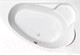 Миниатюра изображения товара Ванна акриловая Cersanit Kaliope 170x110 R / WA-KALIOPE-170-R-W (с ножками)