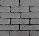 Миниатюра изображения товара Декоративный камень гипсовый Polinka Кирпич шамотный угловой элемент У0306 (серый)