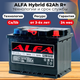 Миниатюра изображения товара Автомобильный аккумулятор ALFA battery Hybrid R (62 А/ч)
