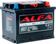 Миниатюра изображения товара Автомобильный аккумулятор ALFA battery Hybrid R (62 А/ч)