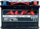 Миниатюра изображения товара Автомобильный аккумулятор ALFA battery Hybrid R (75 А/ч)