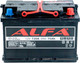 Миниатюра изображения товара Автомобильный аккумулятор ALFA battery Hybrid R (75 А/ч)