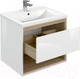 Миниатюра изображения товара Тумба с умывальником Cersanit Louna 60 (белый)