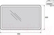 Миниатюра изображения товара Зеркало BelBagno SPC-MAR-900-600-LED-BTN
