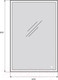 Миниатюра изображения товара Зеркало BelBagno SPC-GRT-650-800-LED-TCH