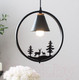 Миниатюра изображения товара Потолочный светильник Home Light Астерия A044-4-B (черный)