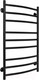 Миниатюра изображения товара Полотенцесушитель водяной Fincopper Ral9005 FC 90x50 (нижнее подключение, черный)
