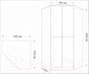 Миниатюра изображения товара Шкаф Евва Турин ТР-2D/S (дуб сонома)
