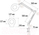 Миниатюра изображения товара Лампа-лупа Rexant 31-0011