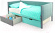 Миниатюра изображения товара Кровать-тахта детская Бельмарко Svogen / 738 (мятный)