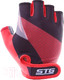 Миниатюра изображения товара Велоперчатки STG Х87912 (S, черный/красный)