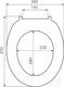 Миниатюра изображения товара Сиденье для унитаза IDDIS ID 01 061.1