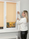 Миниатюра изображения товара Рулонная штора Lm Decor Лайт LM 30-10C 130x170 (персик)