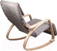 Миниатюра изображения товара Кресло-качалка AksHome Smart (ткань серый)