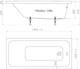 Миниатюра изображения товара Ванна акриловая Triton Ультра 150x70 (с каркасом)