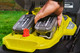 Миниатюра изображения товара Газонокосилка аккумуляторная Ryobi RY18LMX40A-0 (5133004584)