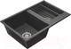 Миниатюра изображения товара Мойка кухонная Акватон Делия 78 DBL (1A723132DE210)