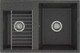 Миниатюра изображения товара Мойка кухонная Акватон Делия 78 DBL (1A723132DE210)