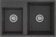 Миниатюра изображения товара Мойка кухонная Акватон Делия 78 DBL (1A723132DE210)
