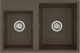 Миниатюра изображения товара Мойка кухонная Акватон Делия 78 DBL (1A723132DE280)